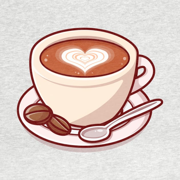 Coffee Time Cartoon Vector Icon Illustration by Catalyst Labs